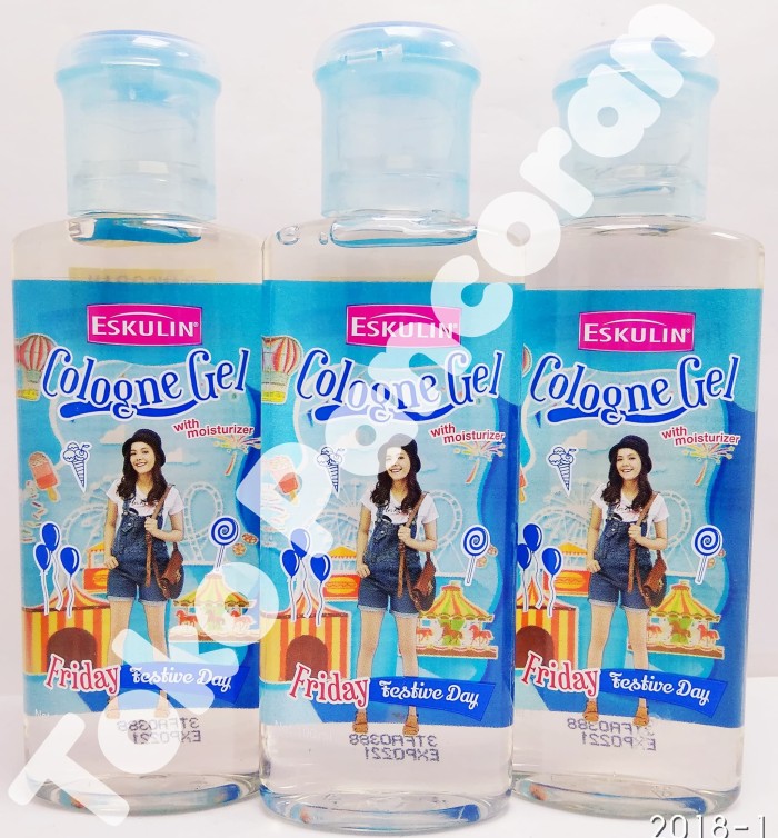 ESKULIN Cologne Gel Minyak Wangi ( Festive Day ) 100 ml