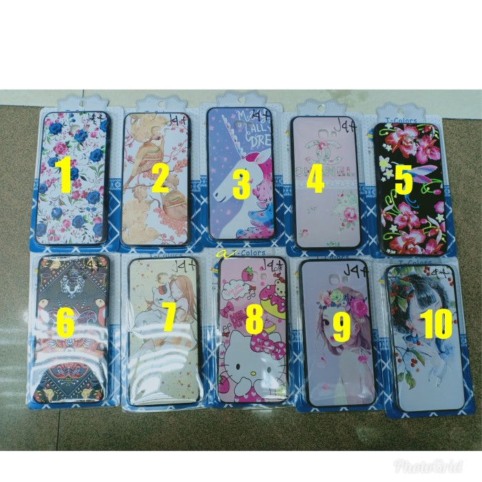 Soft Case Silikon Fuze Motif Gambar Timbul Samsung J6 Plus