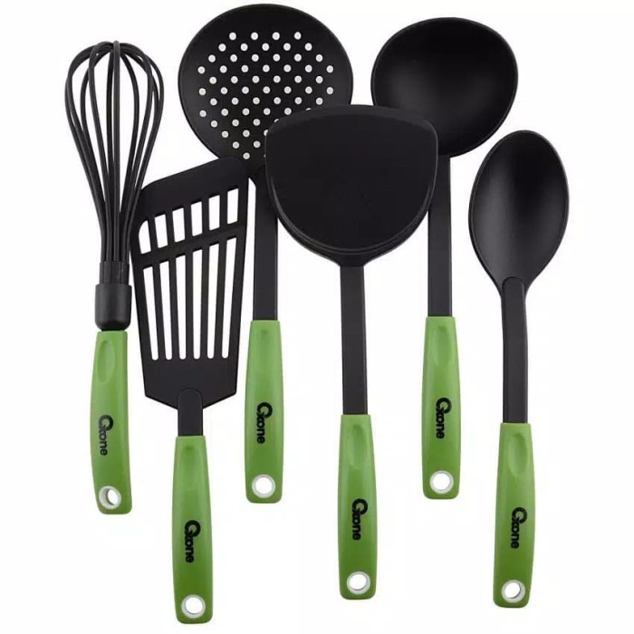 OXONE OX-953 spatula Set HIJAU - Orange