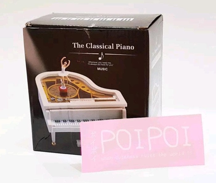 Kotak Musik Piano Music Box Piano Ballerina Music Box Piano Souvenirs