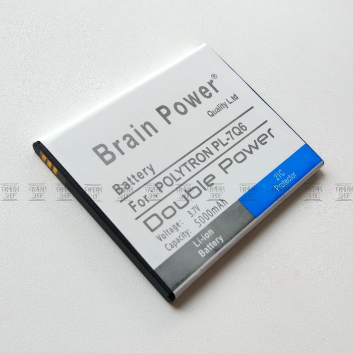 Baterai Polytron Rocket Q-Five Q5 R1500 PL-7Q6 PL7Q6 Double Power Ori