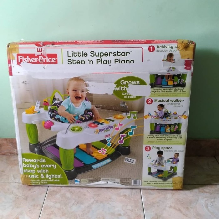 fisher price baby exersaucer