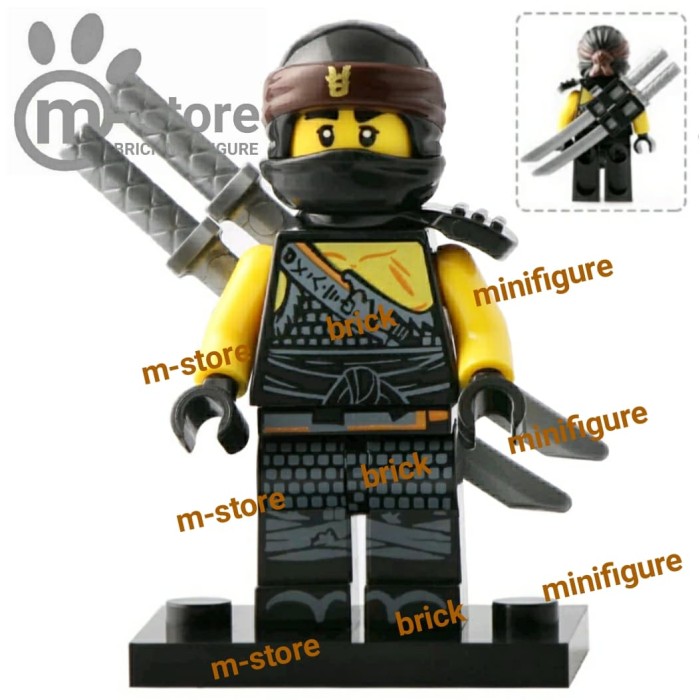 Jual Lego Ninjago Hunted Cole Minifigure Sanddy Tokopedia