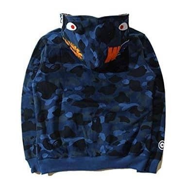 Men/'s A Bathing Ape Bape Colorful Coat Candy Camo Sweater Casual Hooded Jacket