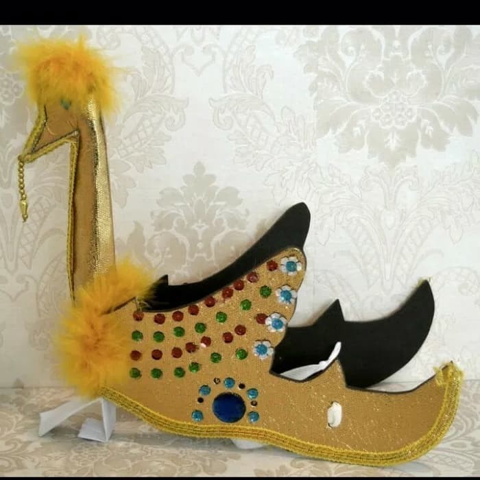 Jual Mahkota Burung Adat Jawa Barat Aksesoris Tari Merak