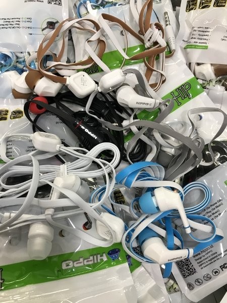 HIPPO HIP Headset Handsfree Toples isi 25 pcs Original