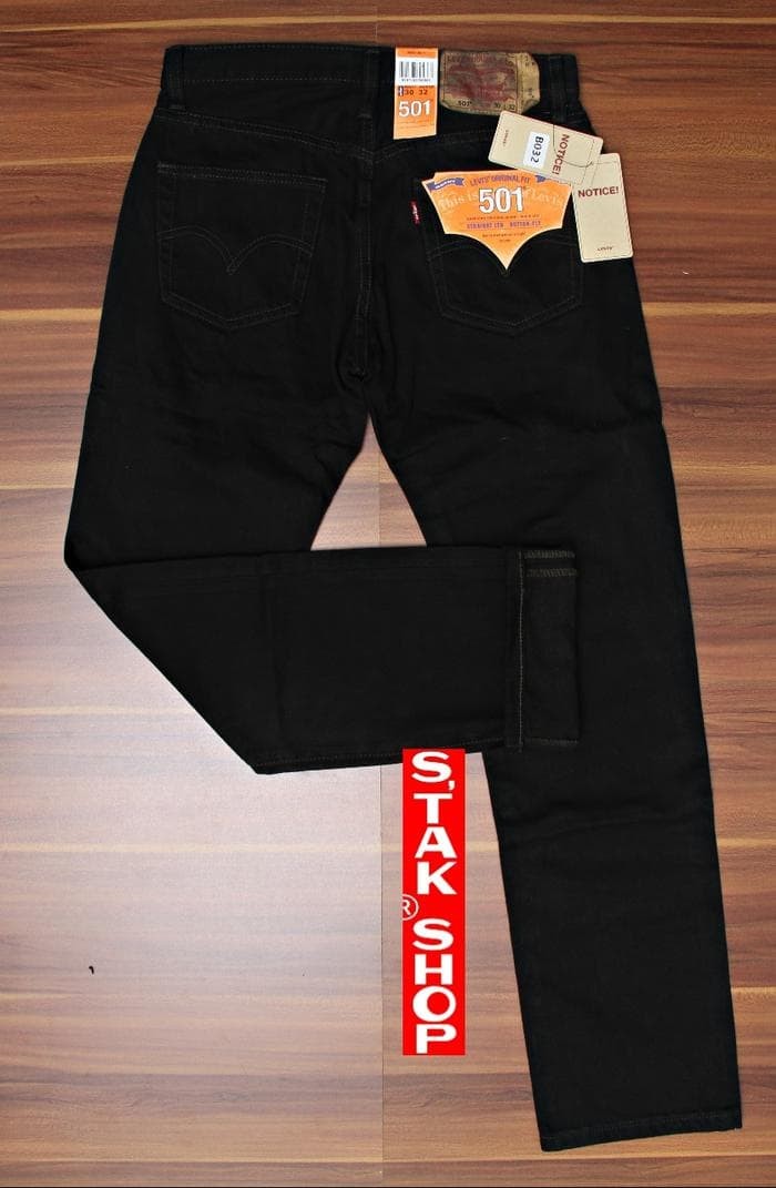 levis 501 super black