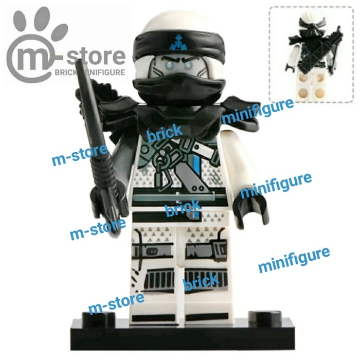 Jual Lego Ninjago Hunted Zane Minifigure Kota Bogor Sanddy
