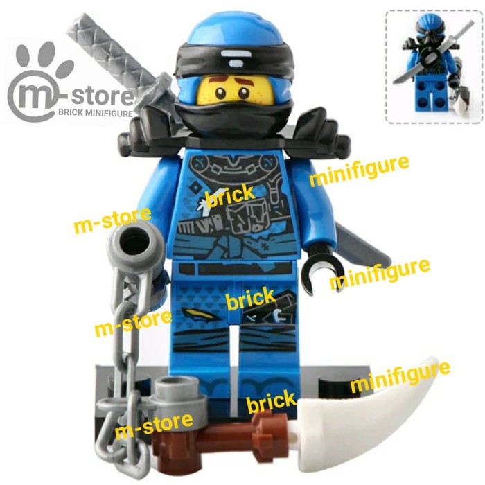 Jual Lego Ninjago Hunted Jay Minifigure Kota Bogor Sanddy