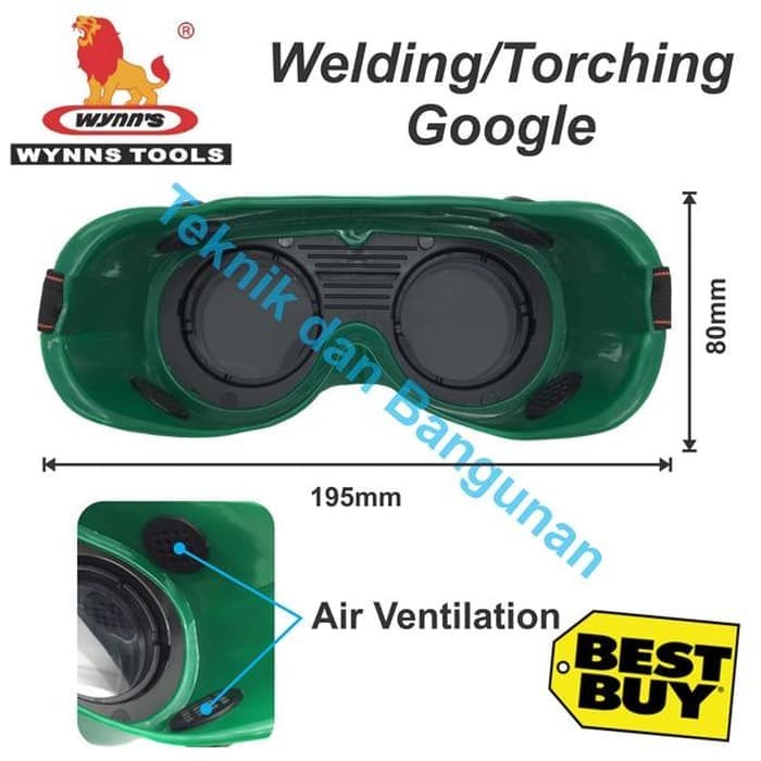 New Welding Google/ Torching Google Wynn's W2865