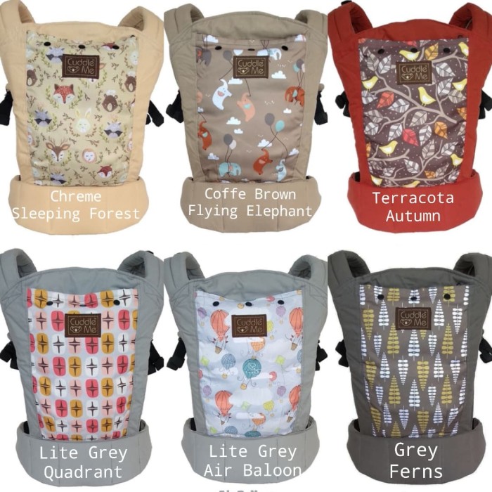 Cuddle Me Lite Carrier Gendongan Bayi dan Anak M Shape