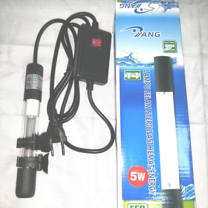 Lampu Uv Ultraviolet Takari 5 Watt Aquarium Aquascape Toren Air Shopee Indonesia