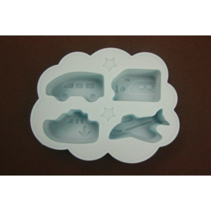 Silicon ice-cube tray (vehicle) (Kode : CO 11)