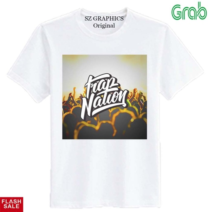 sz graphics t shirt pria kaos pria baju pria trap nation brown