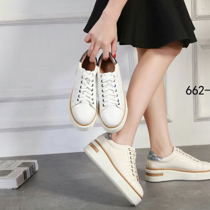 Jual Sepatu Wanita Hermes Paris Sport Sneakers Shoes Bj 1538