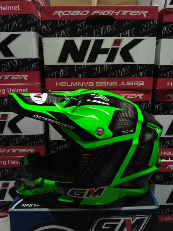 ah helm GM super cross motif stabilo