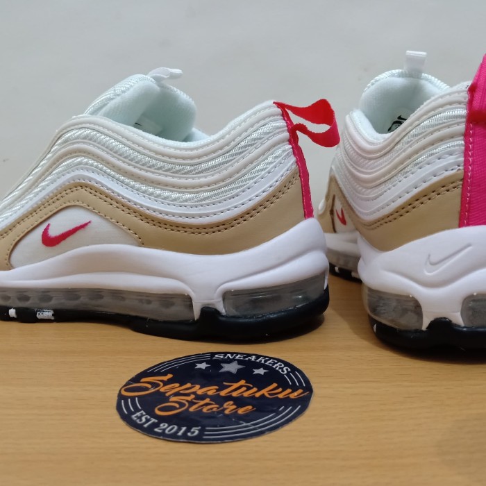 Jual Sepatu Nike Airmax Air Max 97 Light Bone Deadly Pink Rose Mortel Women DKI Jakarta Sepatuku Store | Tokopedia Jual Sepatu Nike Airmax Air Max 97 Light Bone Deadly Pink Rose Mortel Women DKI Jakarta Sepatuku Store | Tokopedia