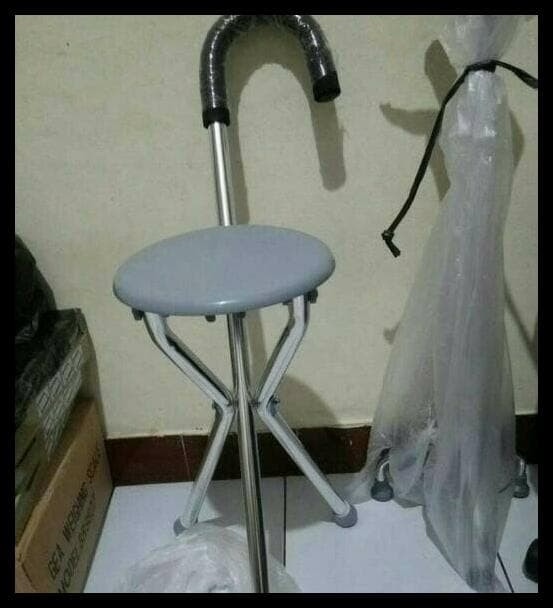 Foto Produk Tongkat Kursi / Tongkat Duduk Dan Tongkat Jalan dari Elvand Store