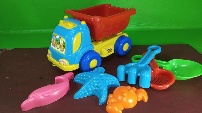 Foto Produk Mainan Cetakan Pasir Pantai Model Truck dari MAG TOYS