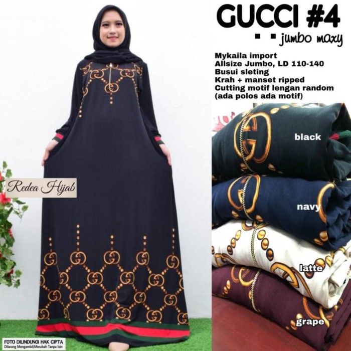 Download 460 Gambar Gamis Gucci  
