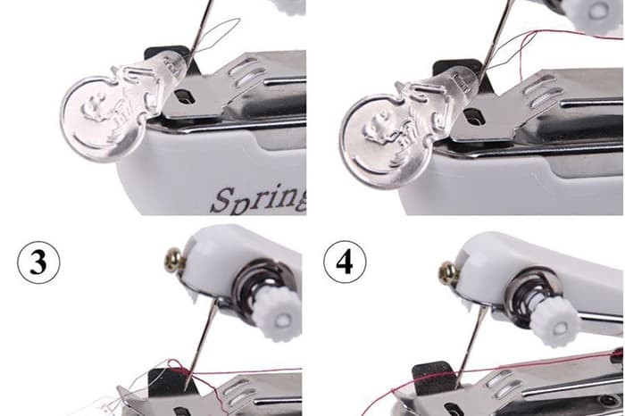 PREMIUM Spring Come Mesin Jahit Tangan Handy Sewing Mini Portable