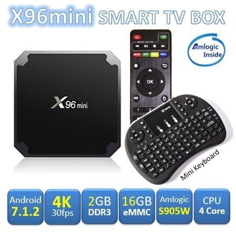 Jual Smart Tv Box X96 Mini 2gb 16gb Dan Mini Keyboard Kota Tangerang Sanjaya78 Tokopedia