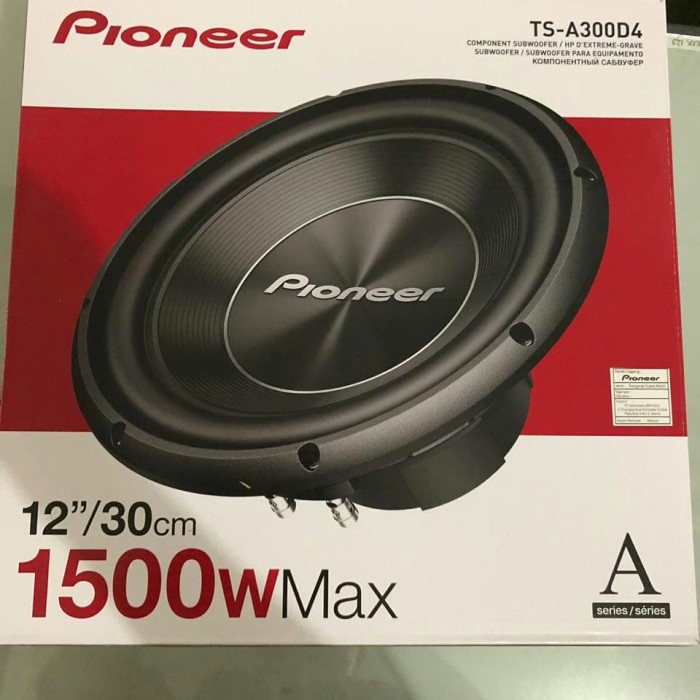 pioneer 12 inch