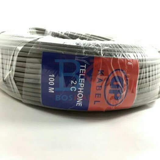 Foto Produk Kabel telepon GP isi 2 kabel 100meter/roll dari LDS Jaya