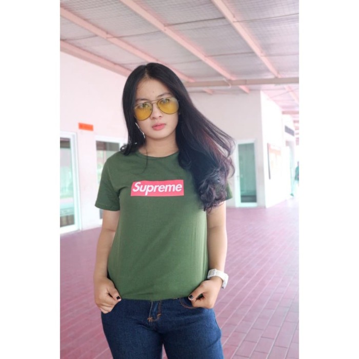 Best Seller POPOLATOS KAOS SUPREME PENDEK/ SUPREME PANJANG READY ST
