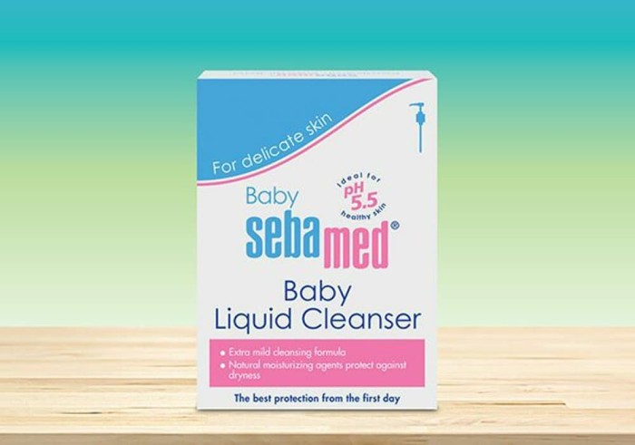 sebamed baby liquid cleanser 1000ml