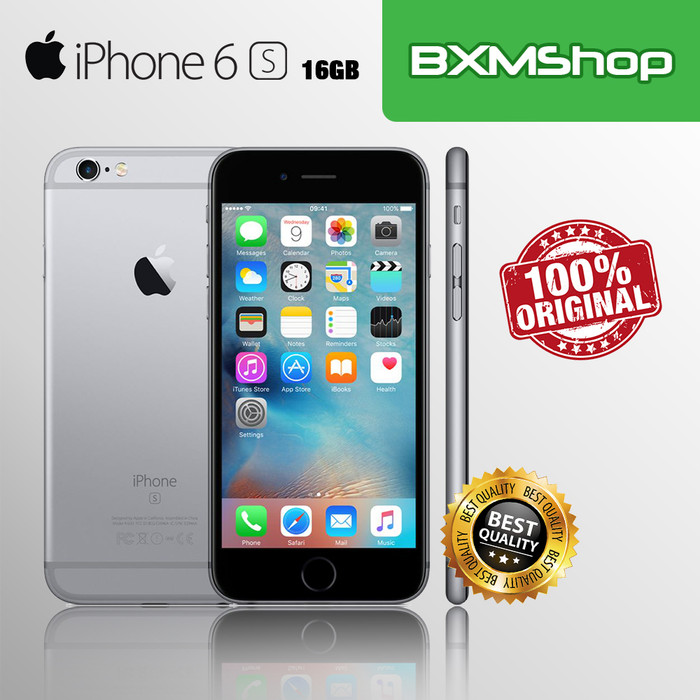 Apple Iphone 6 16gb Grey Garansi 1 Tahun - Wikie Cloud 