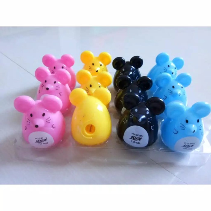 Rautan Pensil - Serutan Pensil - Model Mickey Mouse