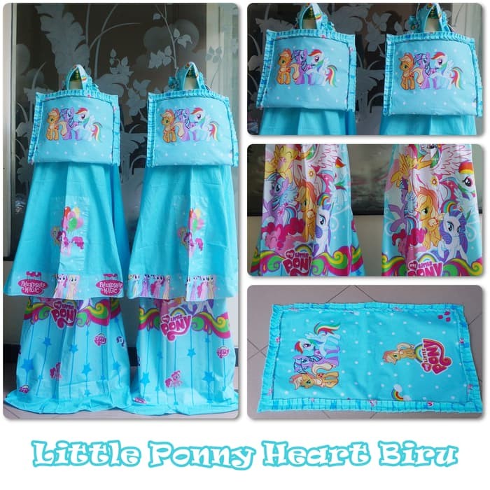 Nabawi Mukena Parasit Pita Lukis Jumbo - Biru Muda. Source · Mukena .