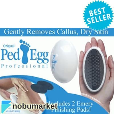 Ped Egg Proffesional - Alat Penghalus Tumit Kaki Kapalan Kulit Mati