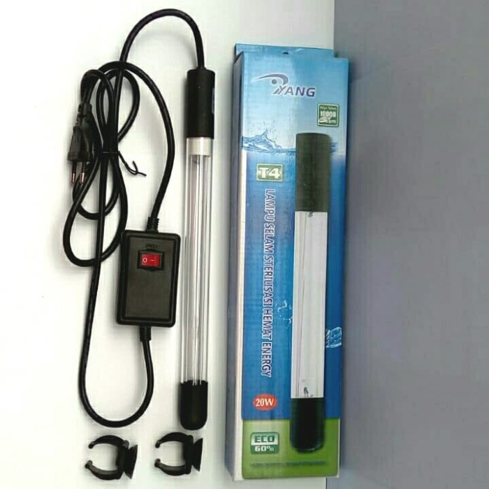 Lampu Uv Aquarium 25 Watt Lampu Ultraviolet Yang 25 W Lampu Sterilisasi Kolam Ikan Shopee Indonesia