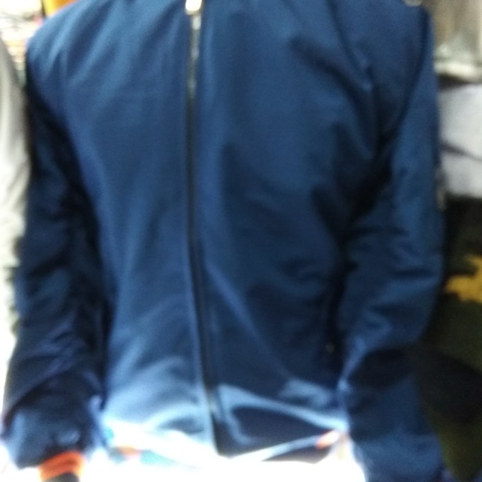Jaket Bomber Biru Dongker 2