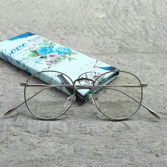 frame kacamata minus VINTAGE frame kacamata korea minus bulat metal