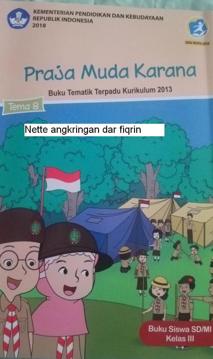 Jual Buku Siswa Kelas 3 Sd Mi Tema 8 Praja Muda Karana Revisi 2018 K13 New Kab Sleman Darfiqrin Tokopedia