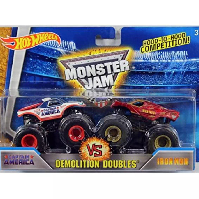 hot wheels iron man monster truck