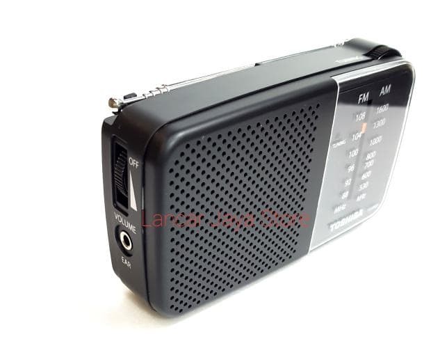 Radio Toshiba TX-PR20 Hitam Portable Radio Toshiba TX-PR20