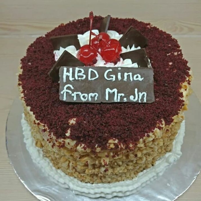 Kue Ulang Tahun Red Velvet Dapur Masakan Mbak Anis