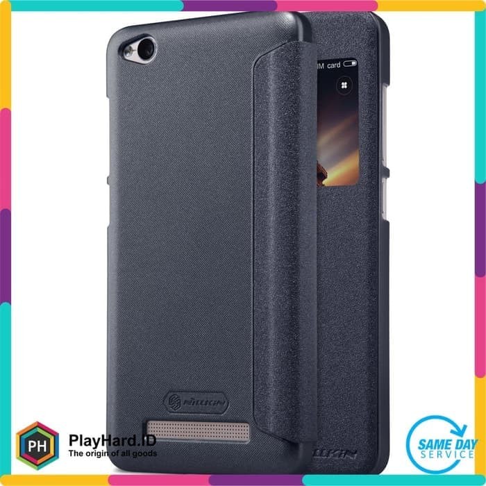 Nillkin Sparkle Window Case for Xiaomi Redmi 4A - Hitam