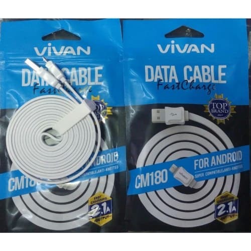 VIVAN Cable Micro USB CM180 / Kabel Cas Charger VIVAN CM 180 (1,8m)