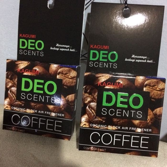 jual pengharum kopi kagumi deo scents coffee perfume / car parfum