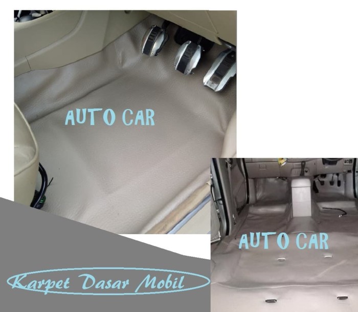 Karpet dasar lantai dasar tebal karet peredam mobil mitsubishi kuda
