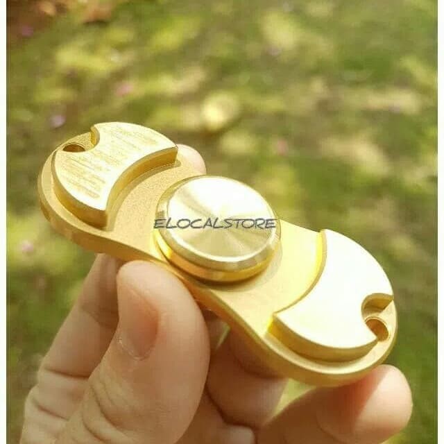 Metal Fidget Spinner Metallic