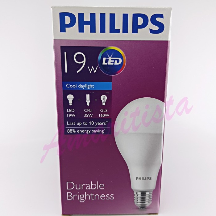 Lampu Led Philips 3w Setara Dengan 20 Watt 300 Lumen Shopee Indonesia