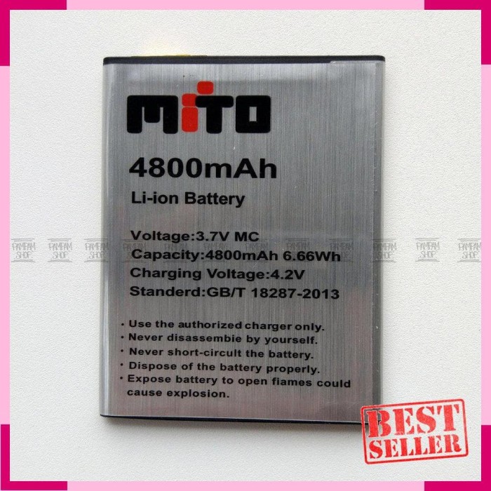 Harga Baterai Original Mito A10 Travelbon.com Harga Baterai Original Mito A10 Travelbon.com
