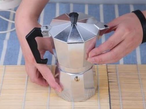 Silver Mokapot Alumunium 6 Cup Moka Pot Coffee Espresso Kopi