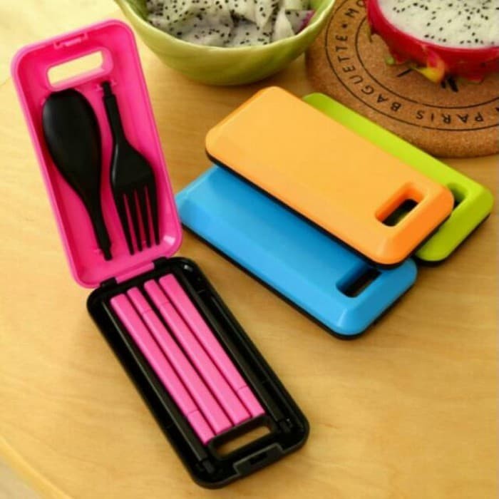 Perlengkapan Rumah Set Alat Makan Sendok Garpu Korean Style Souvenir Perlengkapan Rumah Set Alat Makan Sendok Garpu Korean Style Souvenir